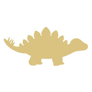Basic Shape Stegosaurus MDF Cutout Dinosaur Silhouette - Unfinished For DIY