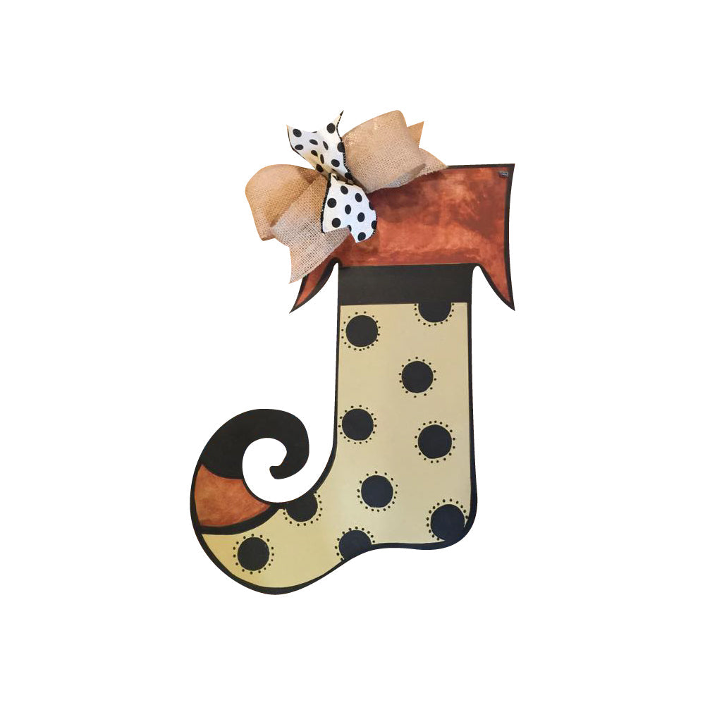 Basic Shape Stocking MDF Cutout Christmas Decor Silhouette - Unfinished For DIY