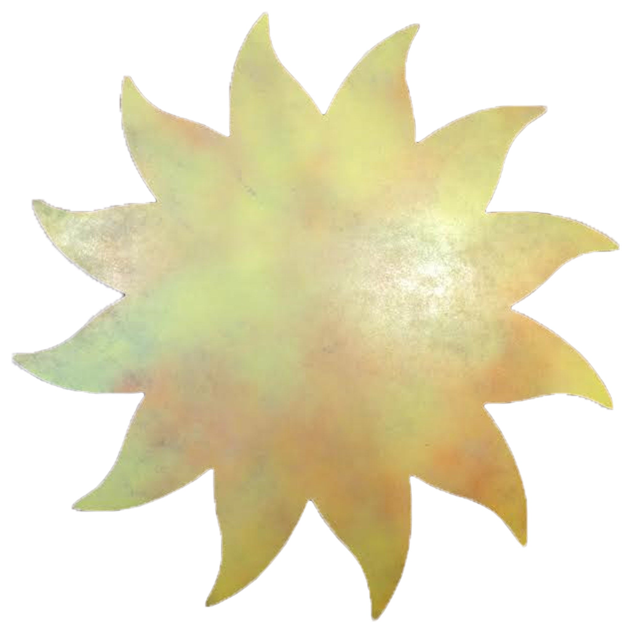Basic Shape Sun MDF Cutout Silhouette Style 1 - Unfinished For DIY