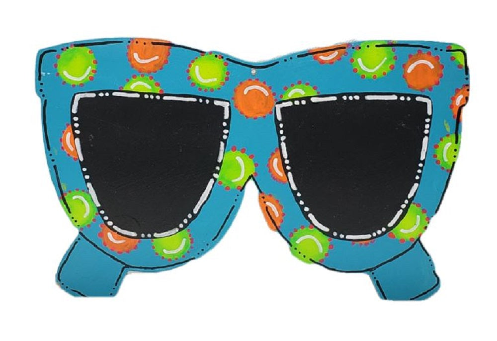 Basic Shape Sunglasses MDF Cutout Silhouette - Unfinished For DIY