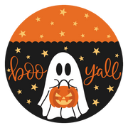 Diva Watt Designs: BOO YALL GHOST WITH PUMPKIN
