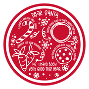 Diva Watt Designs: RED DEAR SANTA COOKIE PLAQUE