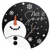 Diva Watt Designs: BLACK LET IT SNOW