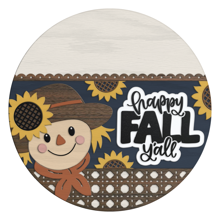 Diva Watt Designs: HAPPY FALL Y'ALL SCARECROW