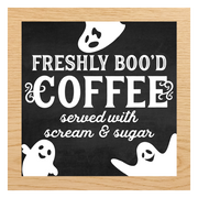 Diva Watt Designs: FRESHLY BOO'D COFFEE BROWN BORDER