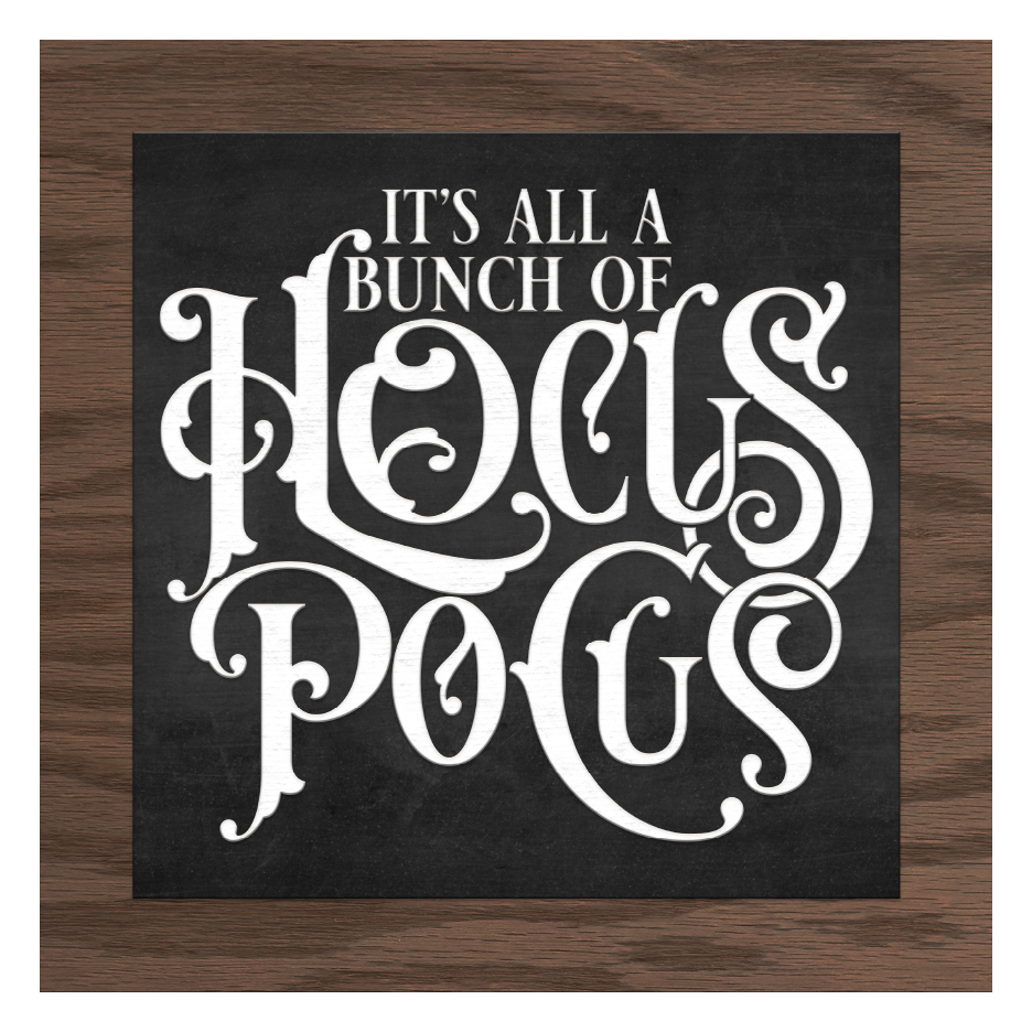 Diva Watt Designs: IT'S ALL A BUNCH OF HOCUS POCUS