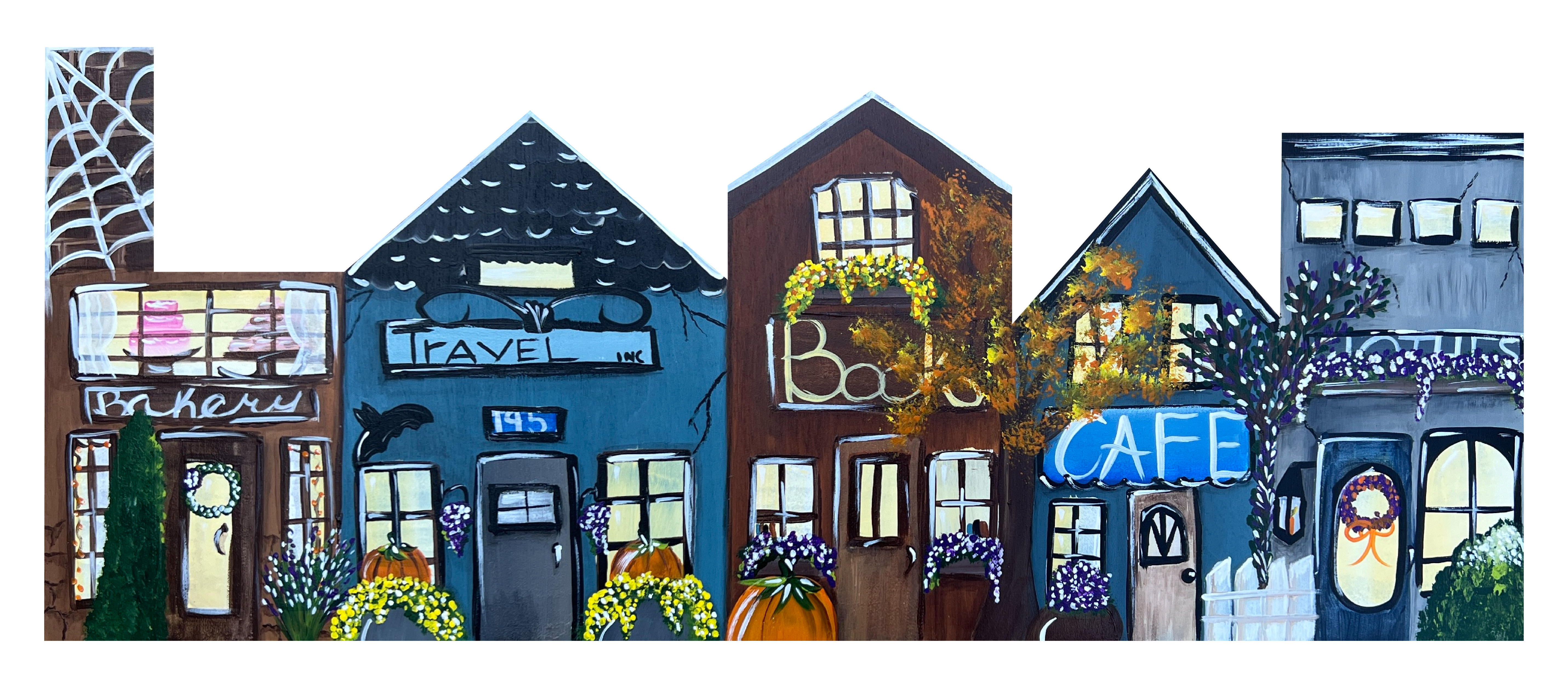 TERESA'S SILHOUETTE SPOT FALL STORE FRONT