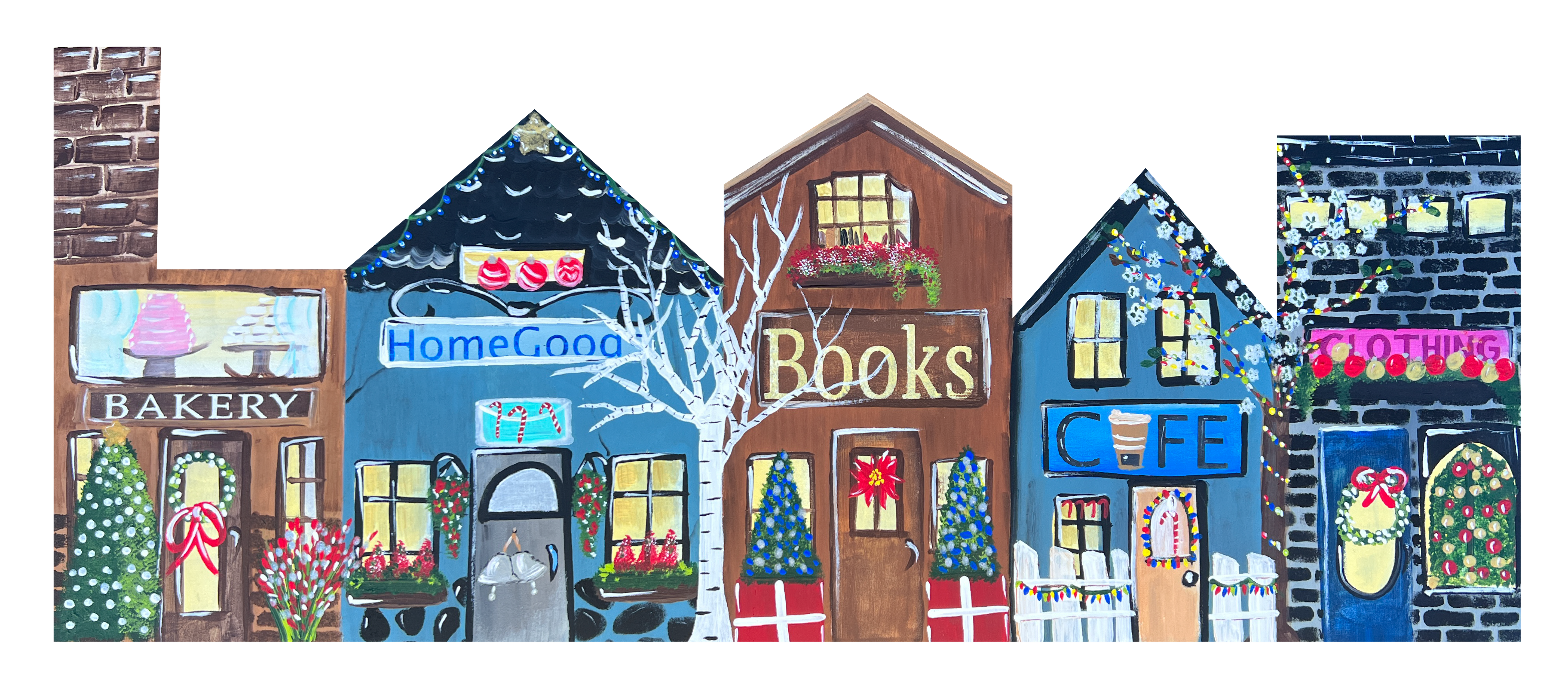 TERESA'S SILHOUETTE WINTER STORE FRONT