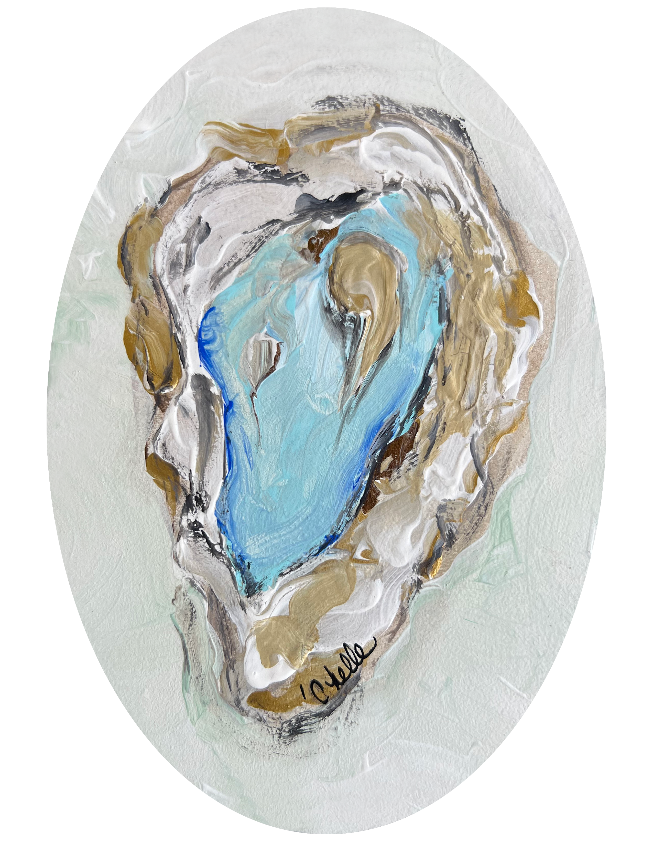 THE HAPPY BUTTERFLY OVAL OYSTER