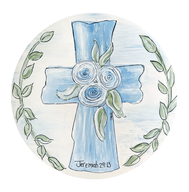 THE HAPPY BUTTERFLY BLUE CROSS