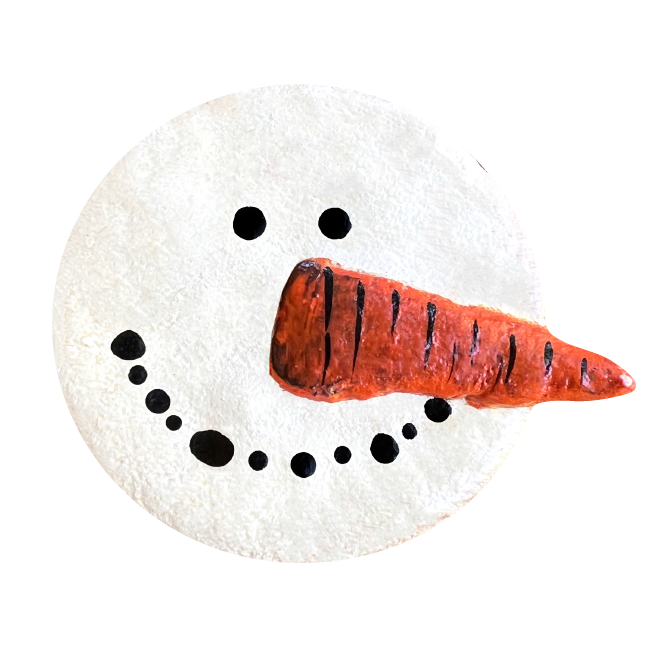 THE HAPPY BUTTERFLY SNOWMAN HEAD