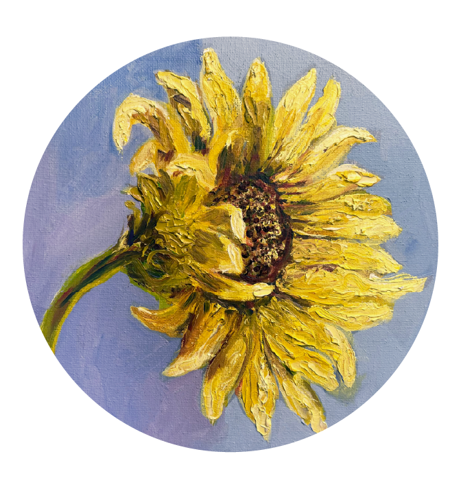 THE HAPPY BUTTERFLY SUNFLOWER