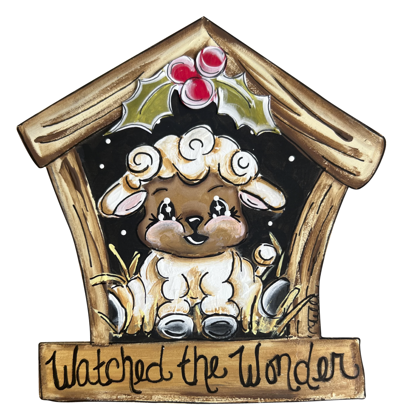 THE HAPPY BUTTERFLY WATCHED THE WONDER SHEEP
