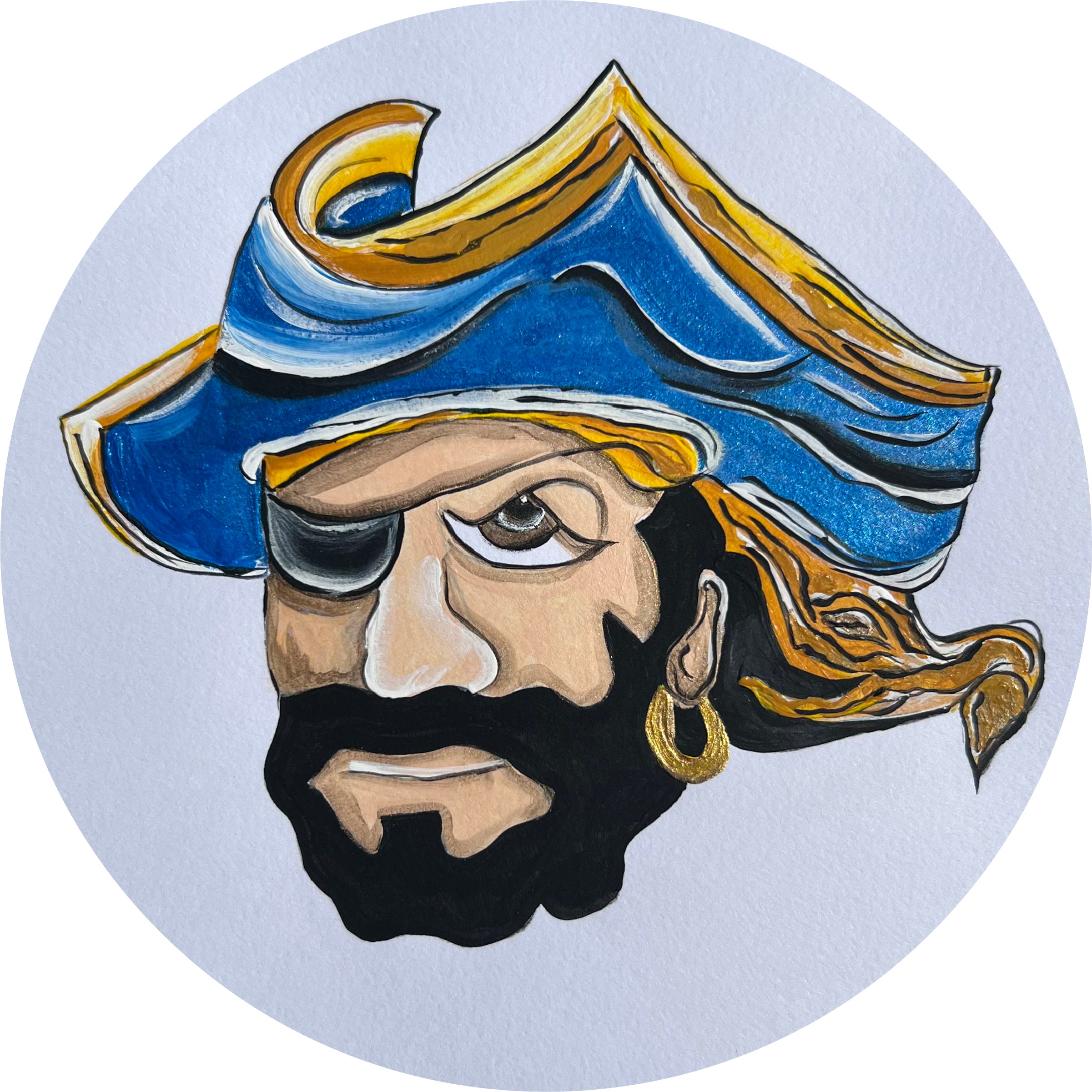 THE HAPPY BUTTERFLY CIRCLE WITH PIRATE