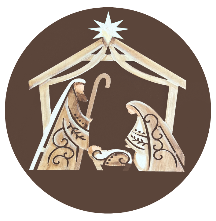 THE HAPPY BUTTERFLY CIRCLE NATIVITY
