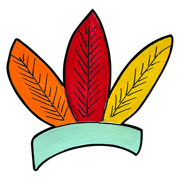 THE HAPPY BUTTERFLY INDIAN HAT