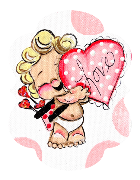 THE HAPPY BUTTERFLY LOVE CUPID