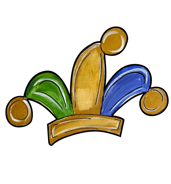 THE HAPPY BUTTERFLY JESTER HAT