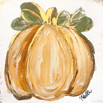 THE HAPPY BUTTERFLY ORANGE PUMPKIN