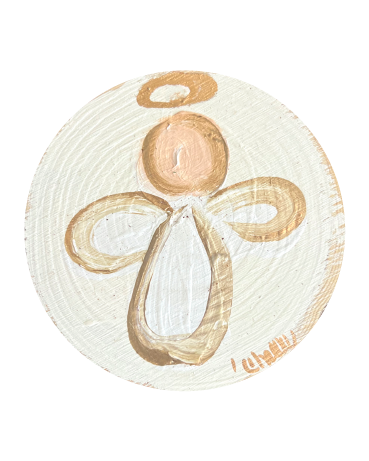 THE HAPPY BUTTERFLY CIRCLE ANGEL