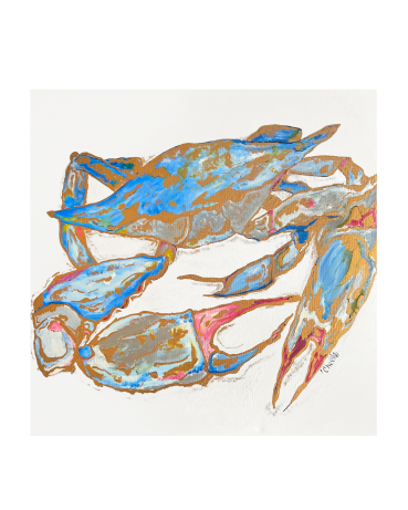 THE HAPPY BUTTERFLY COLORFUL CRAB
