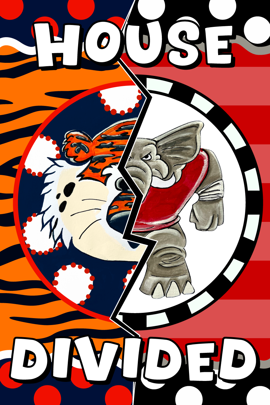 THE HAPPY BUTTERFLY HOUSE DIVIDED