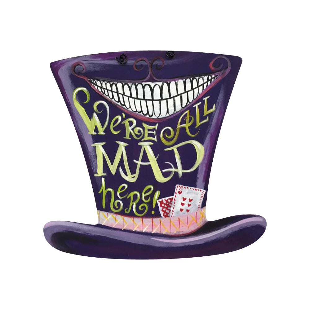 Basic Shape Top Hat MDF Cutout Silhouette Style 2 - Unfinished For DIY