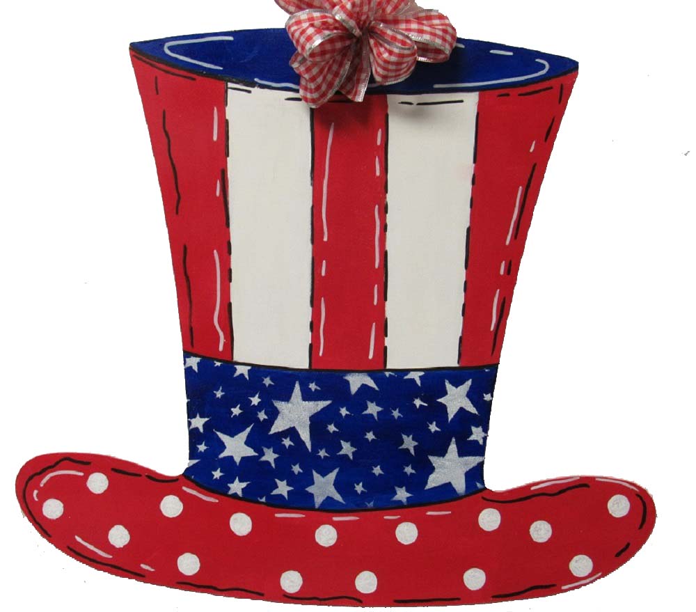 Basic Shape Top Hat MDF Cutout Silhouette Style 2 - Unfinished For DIY