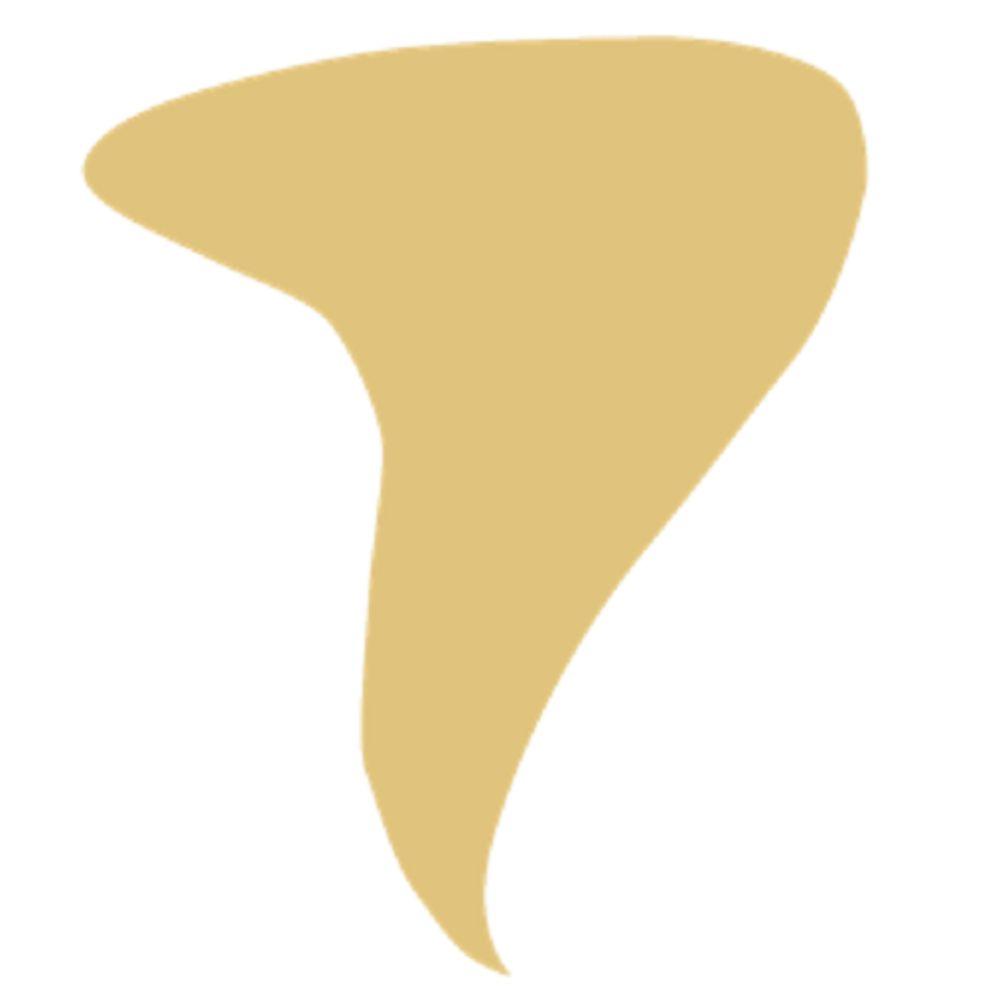 Basic Shape Tornado MDF Cutout Swirl Silhouette - Unfinished For DIY