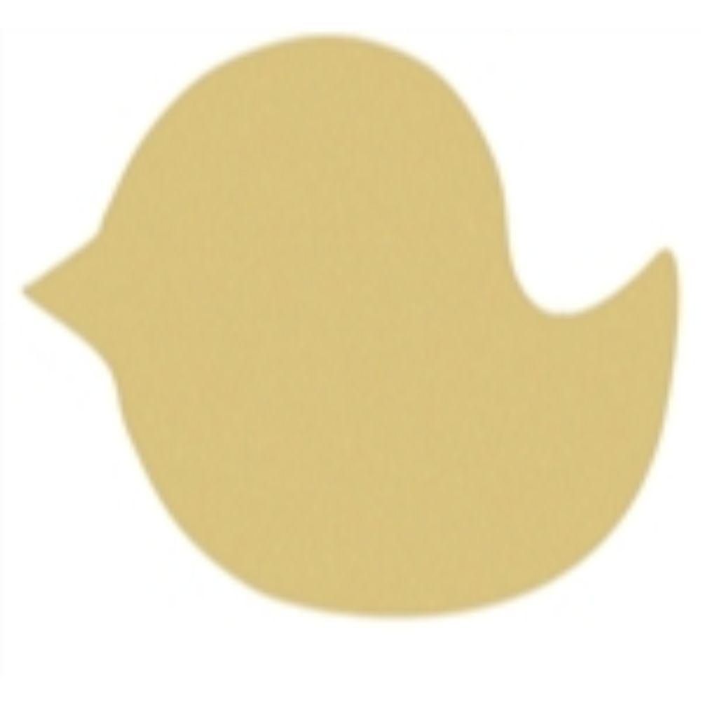 Basic Shape Bird MDF Cutout Silhouette Style 1 - Unfinished For DIY