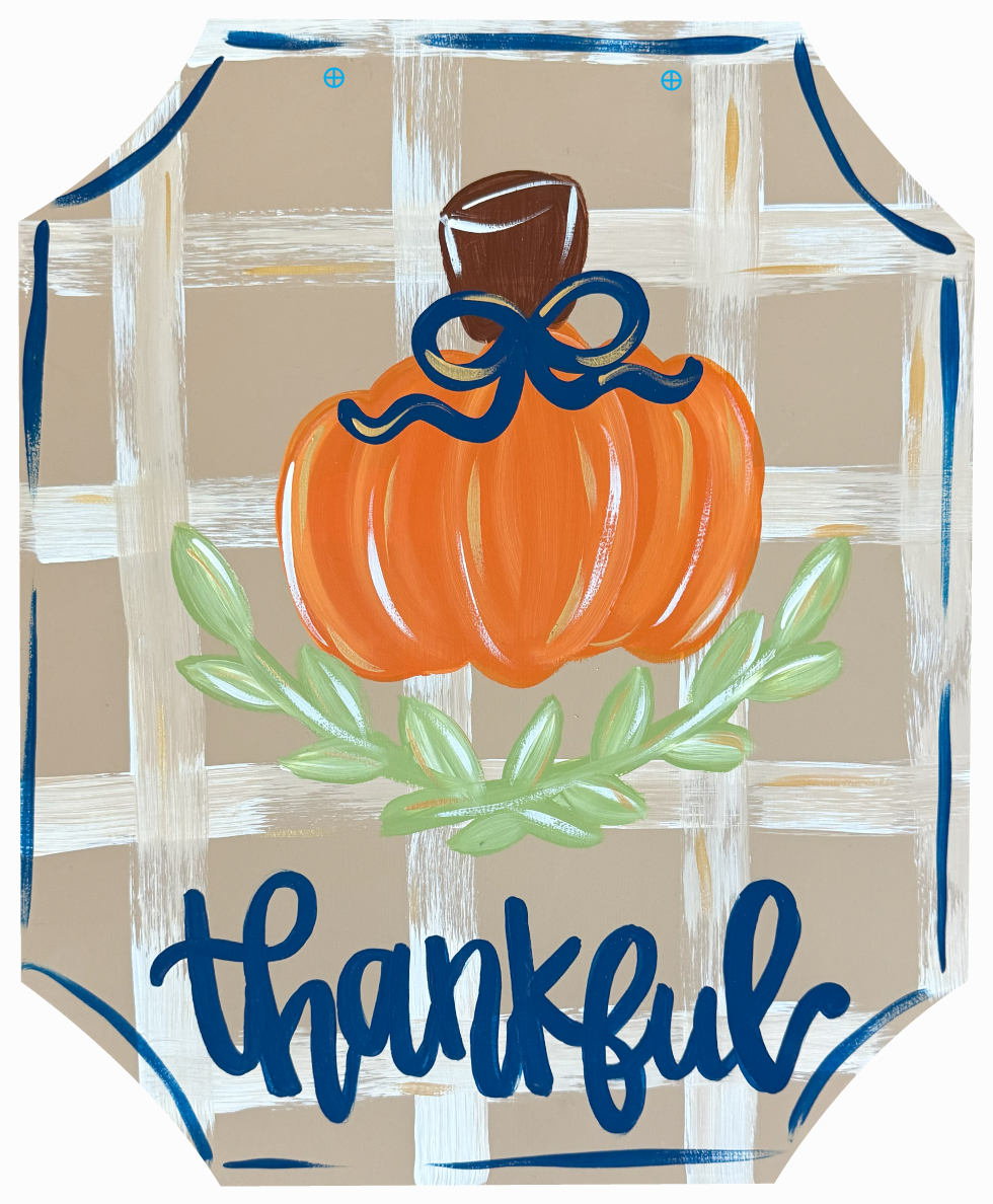 THE REDHEADED CAMEL THANKFUL PUMPKIN