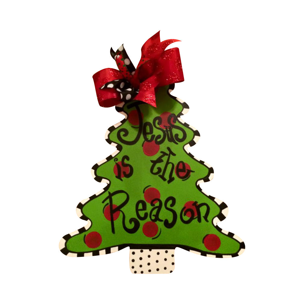 Basic Shape Tree MDF Cutout Silhouette Style 1 - Unfinished For DIY