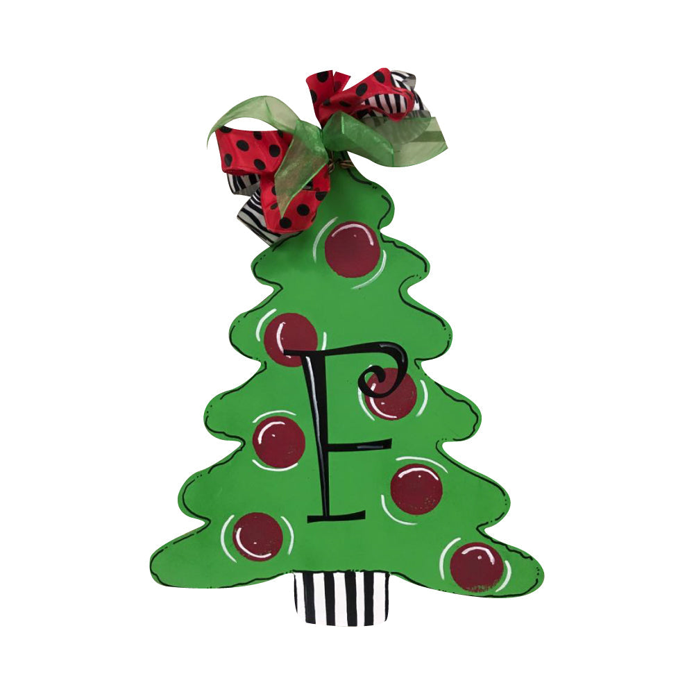 Basic Shape Tree MDF Cutout Silhouette Style 1 - Unfinished For DIY