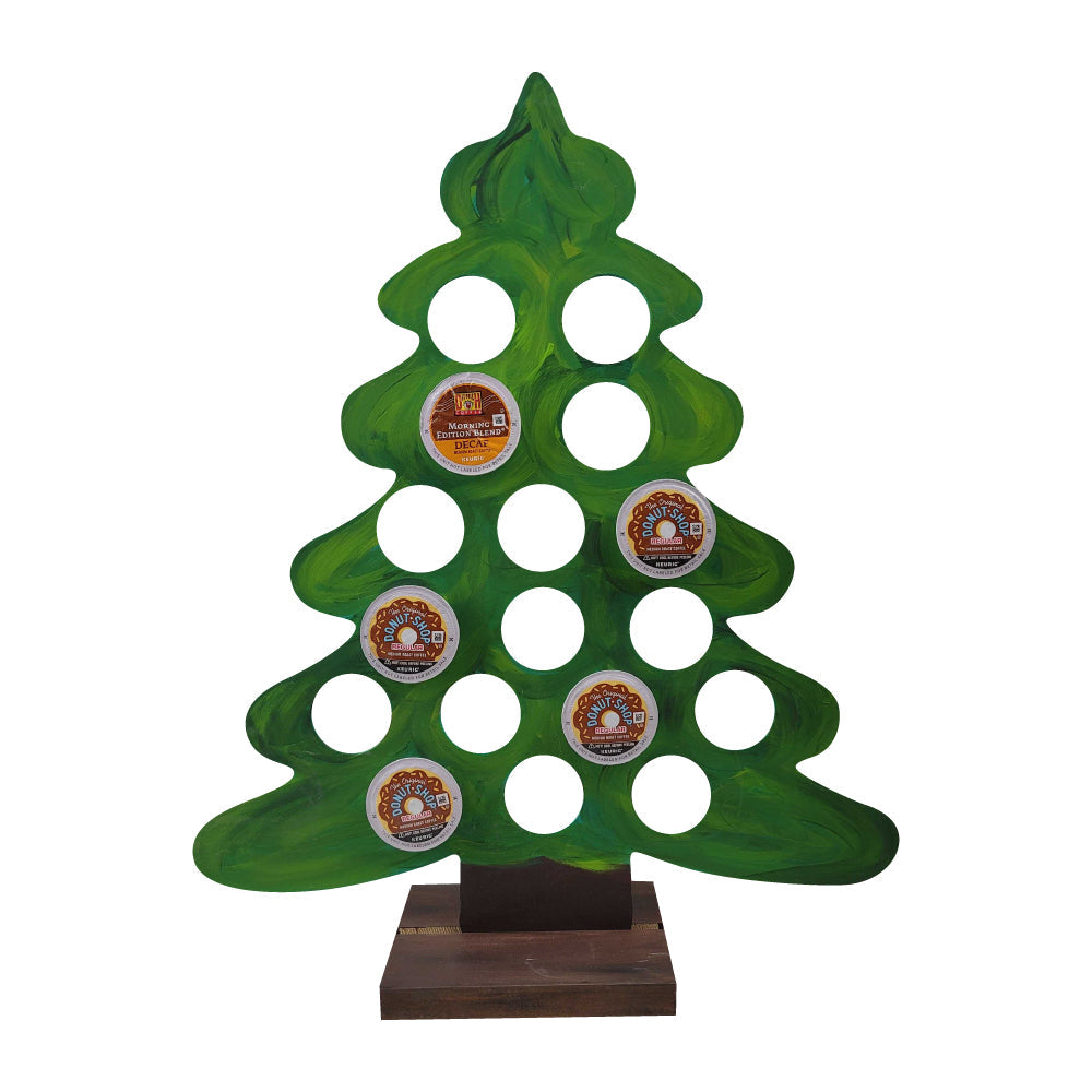 Tree K-cup Holder With K-cups