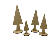 Basic Shape Tree MDF Cutout Forest Of Trees - Unfinished For DIY