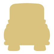 Basic Shape Truck MDF Cutout Vehicle Silhouette - Unfinished For DIY