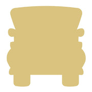 Basic Shape Truck MDF Cutout Vintage Pickup Silhouette - Unfinished For DIY