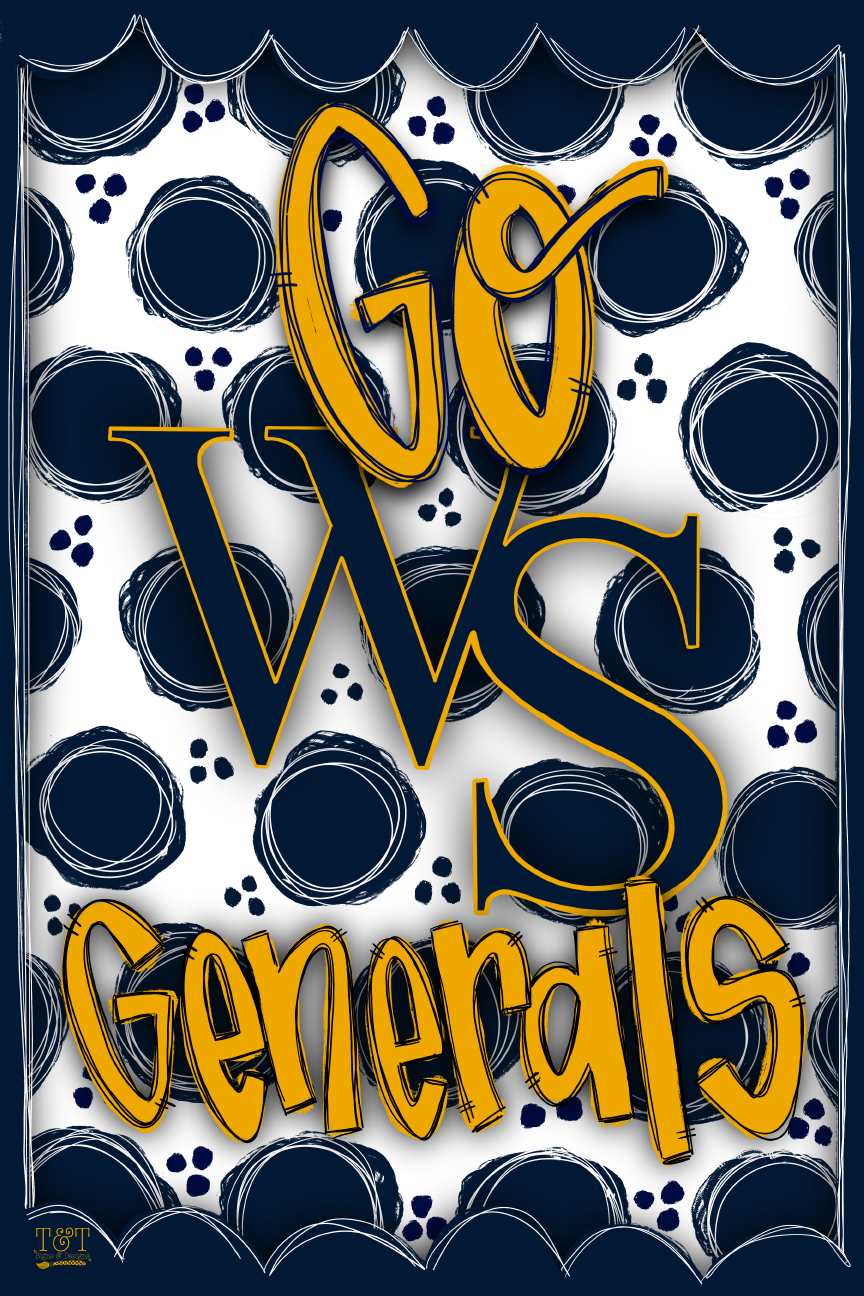 T&T SIGNS & DESIGNS GO WS GENERALS