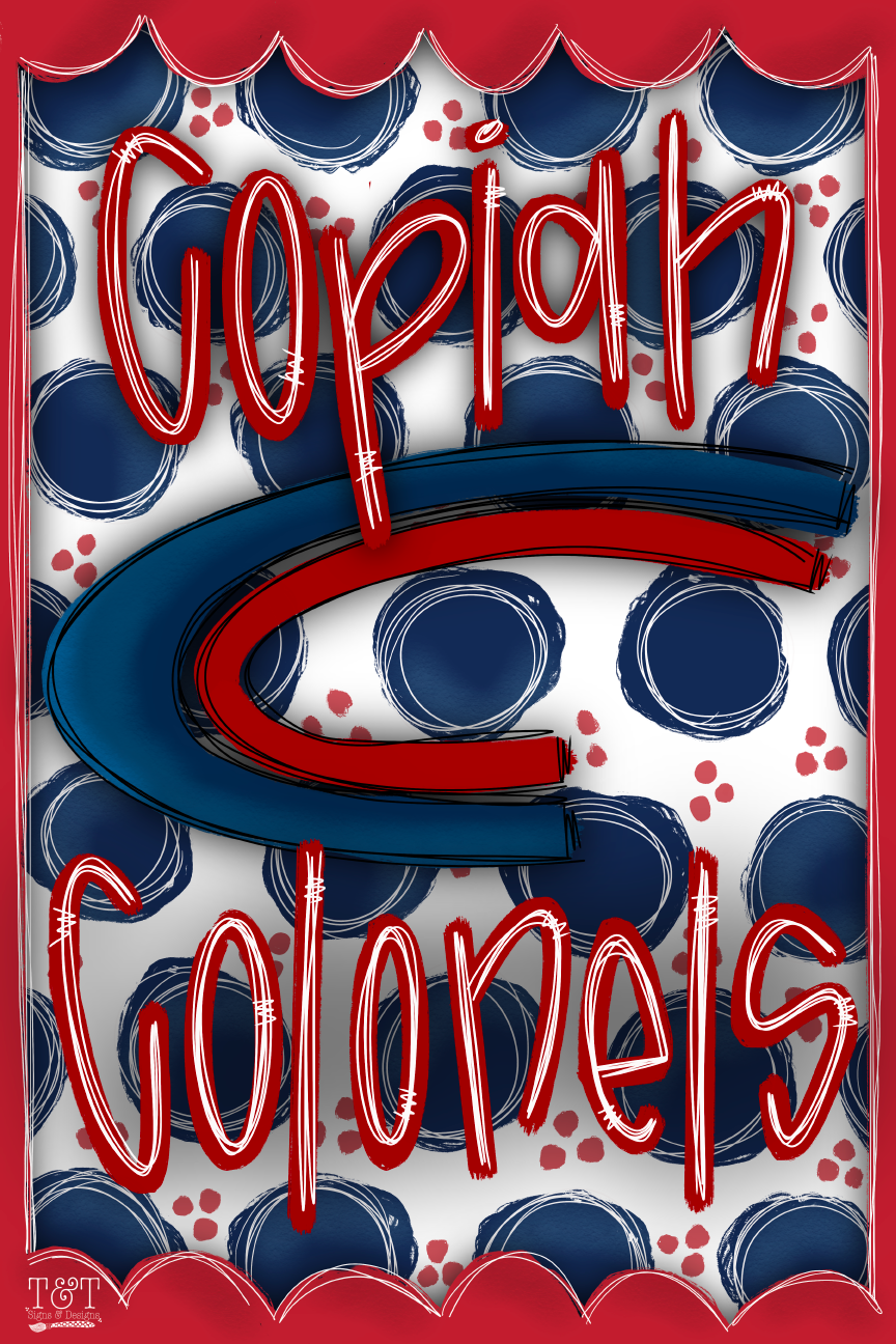T&T SIGNS & DESIGNS COPIAN COLONELS