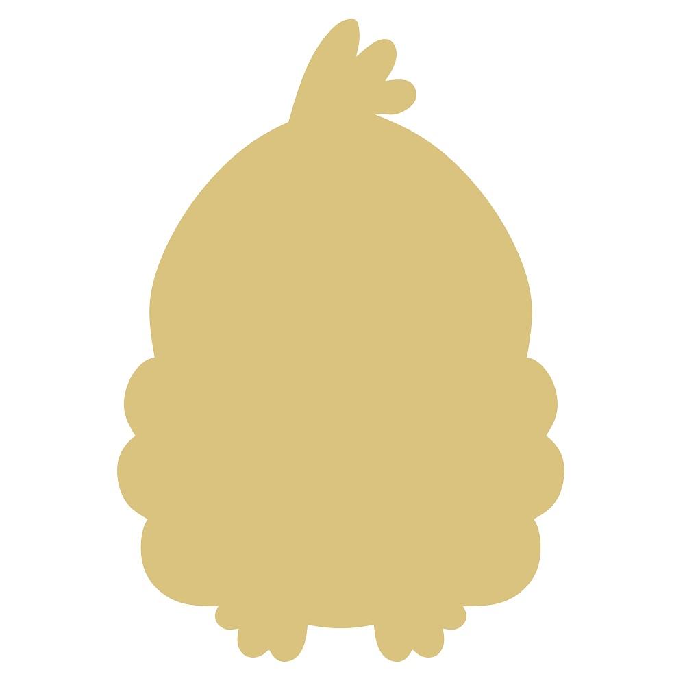 Basic Shape Turkey MDF Cutout Silhouette - Unfinished For DIY