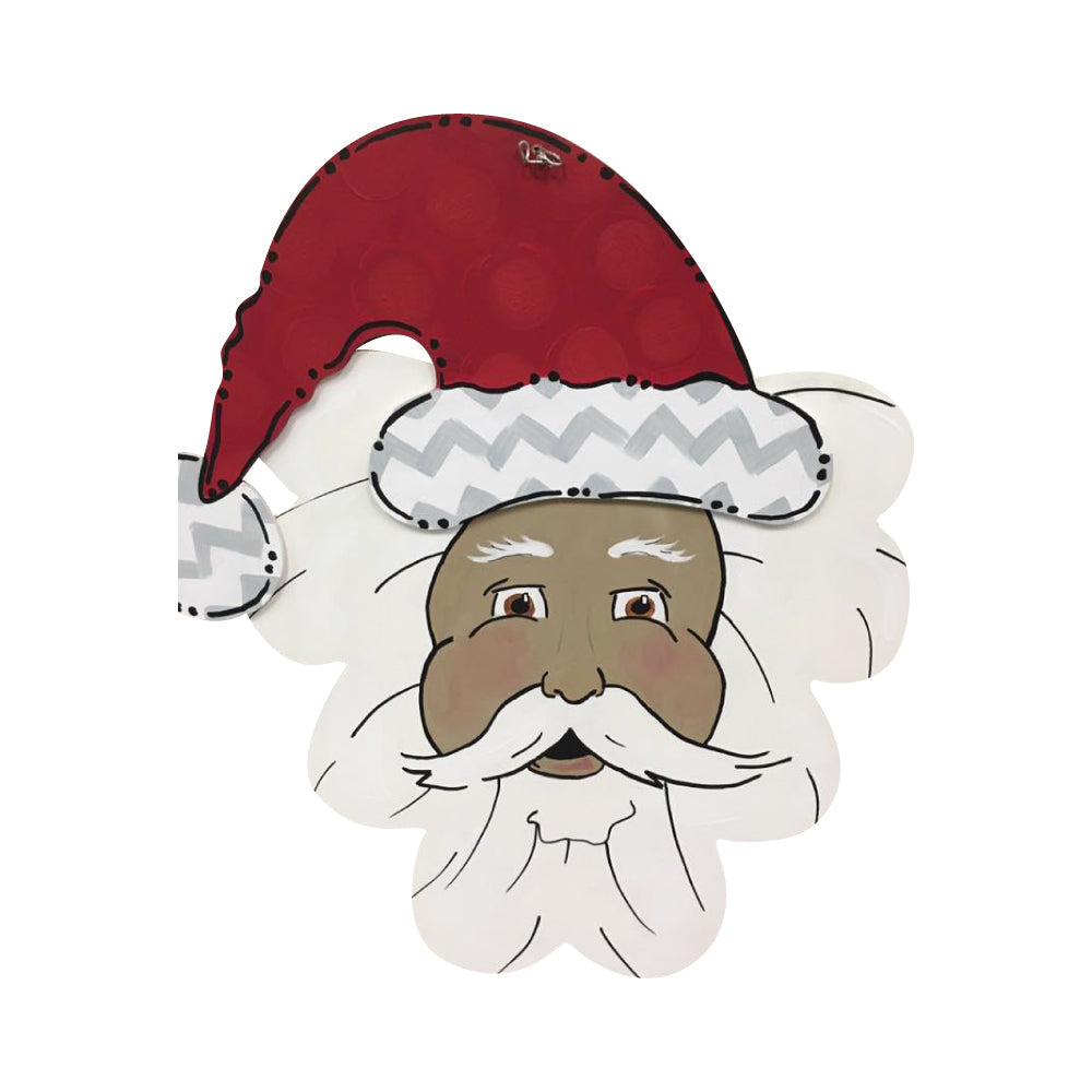 Basic Shape Santa Hat MDF Cutout Christmas Silhouette - Unfinished For DIY