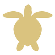 Basic Shape Turtle MDF Cutout Silhouette Style 5 - Unfinished For DIY