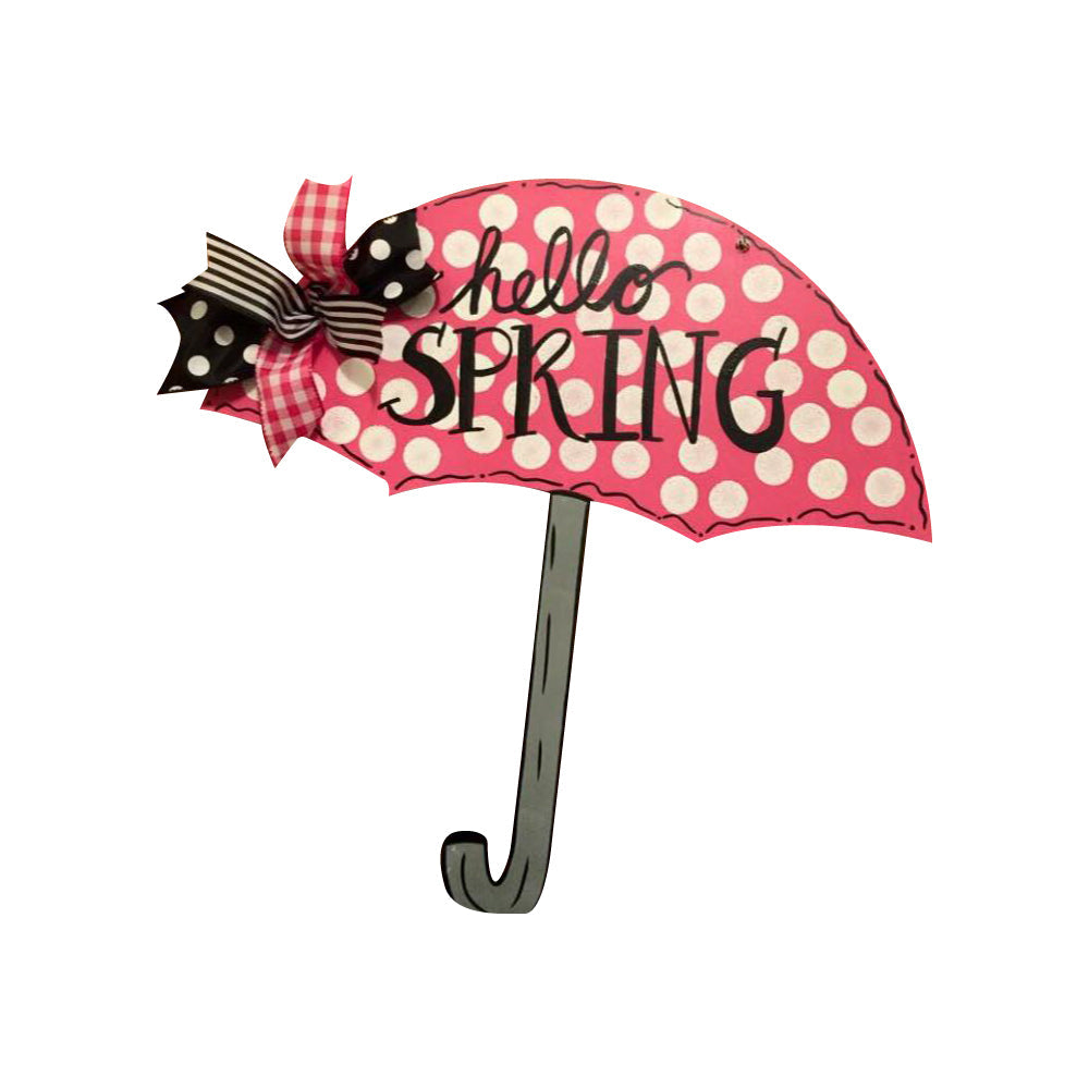 Basic Shape Umbrella MDF Cutout Silhouette Style 2 - Unfinished For DIY