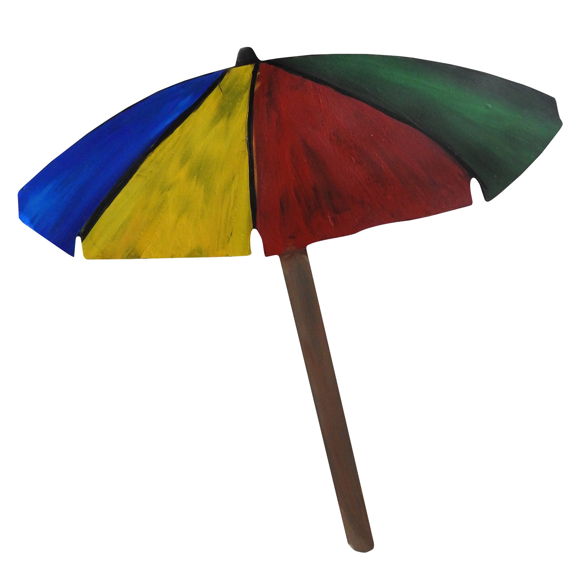 Basic Shape Umbrella MDF Cutout Silhouette Style 3 - Unfinished For DIY