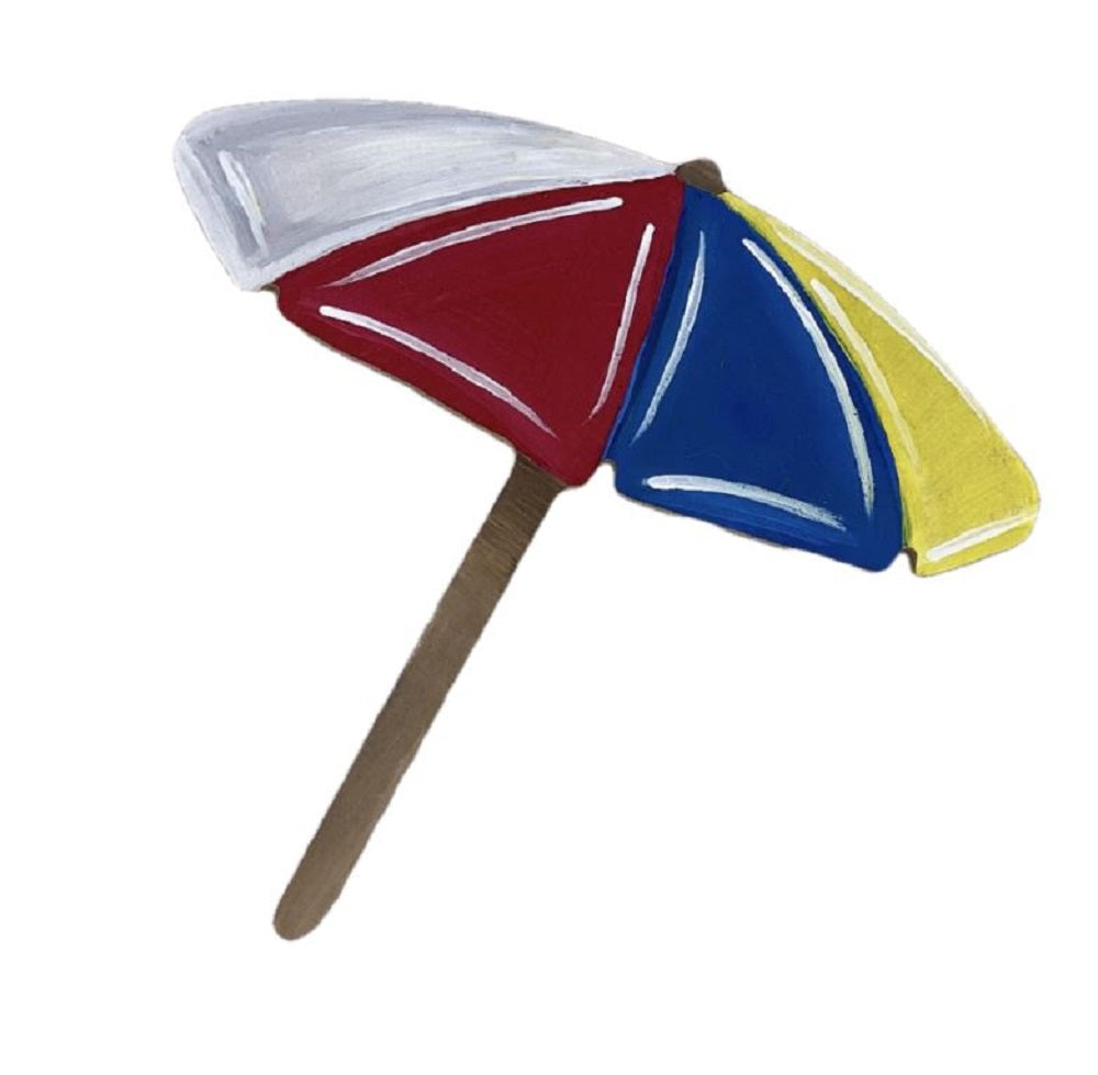 Basic Shape Umbrella MDF Cutout Silhouette Style 3 - Unfinished For DIY