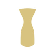 Basic Shape Vase MDF Cutout Silhouette Style 1 - Unfinished For DIY