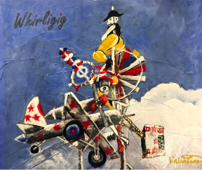 VALENTINE FINE ART WHIRLIGIG PLANE