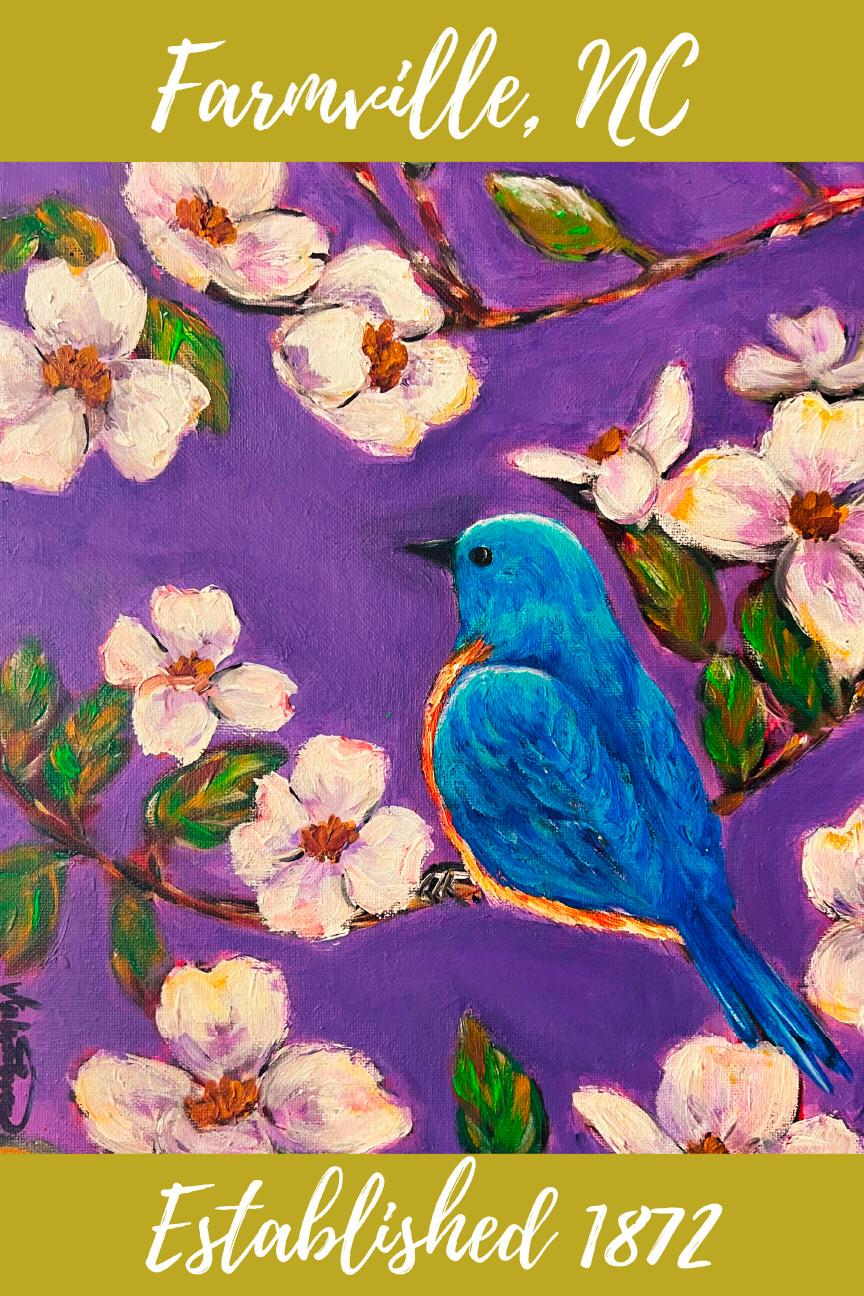 VALENTINE FINE ART BLUEBIRD FARMVILLE NC