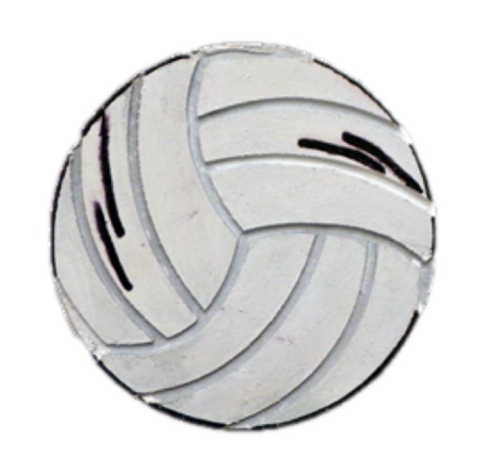 Basic Shape Volleyball MDF Cutout Silhouette - Unfinished For DIY