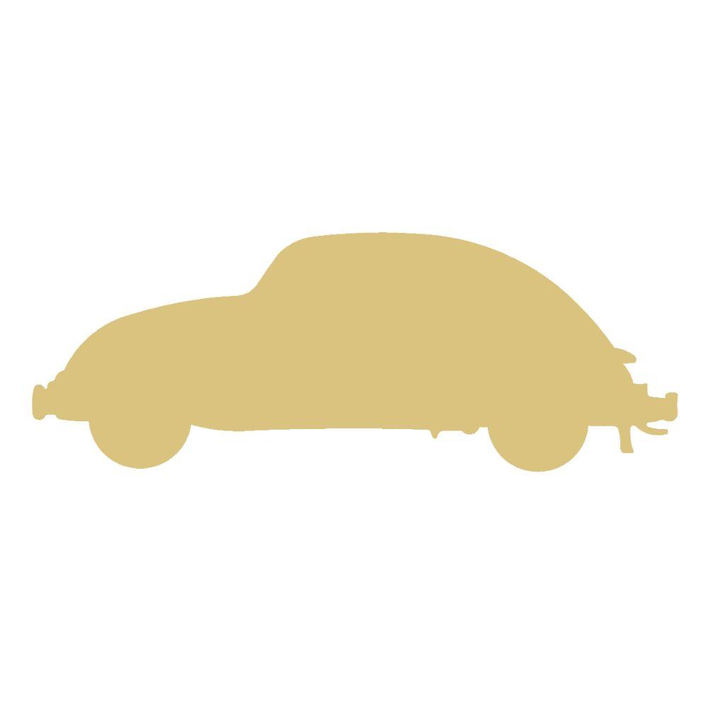 Basic Shape Beetle Sihouette MDF Cutout - Unfinished For DIY
